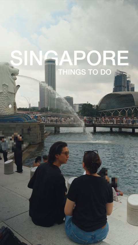 Instagram post by @andyto for United Airlines. Caption reads: Touchdown in Singapore After flying @united....