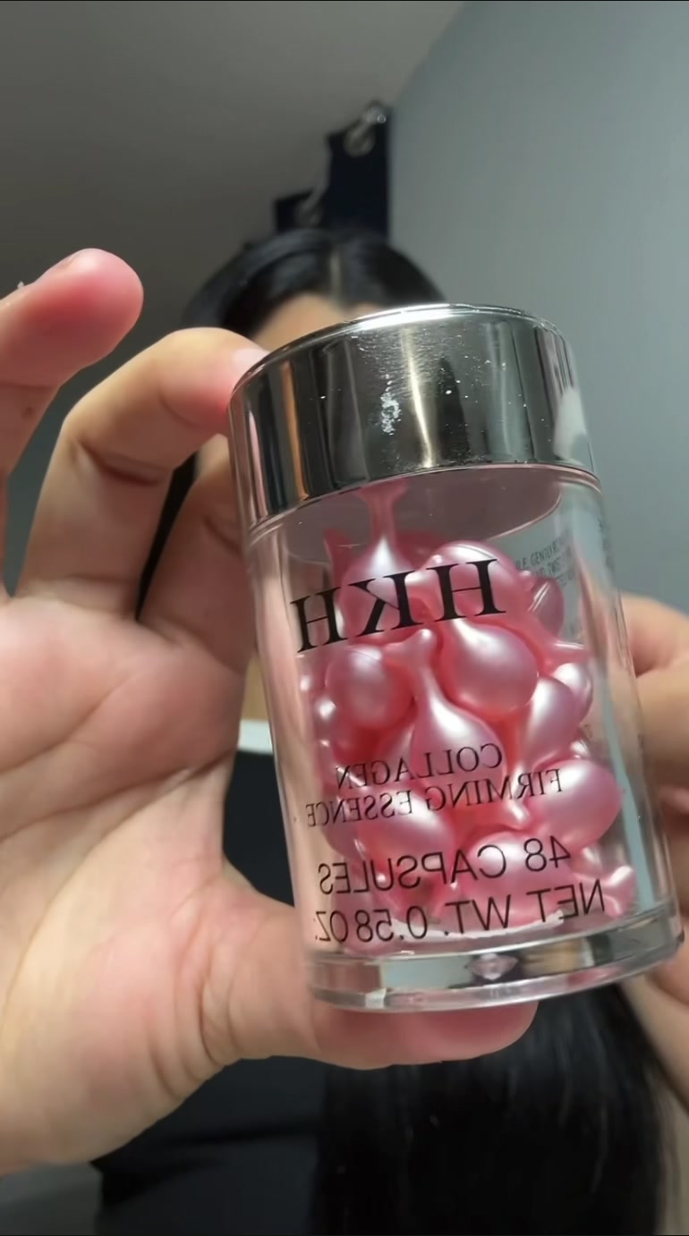 TikTok post by @yoxi_pf for HKH cosmetics. Caption reads: @HKH cosmetics #tiktok #viralvideo #tiktokshop....