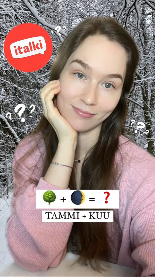 Instagram post by @katchatss for italki. Caption reads: AD italki • Did you know the meaning behind the....