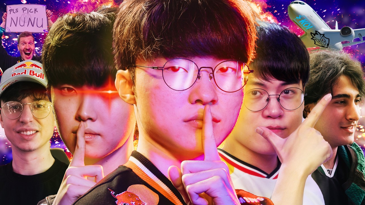 YouTube post by @Dumbs for League of Legends. Caption reads: MSI 2025 in a Nutshell | MSI Stuff.