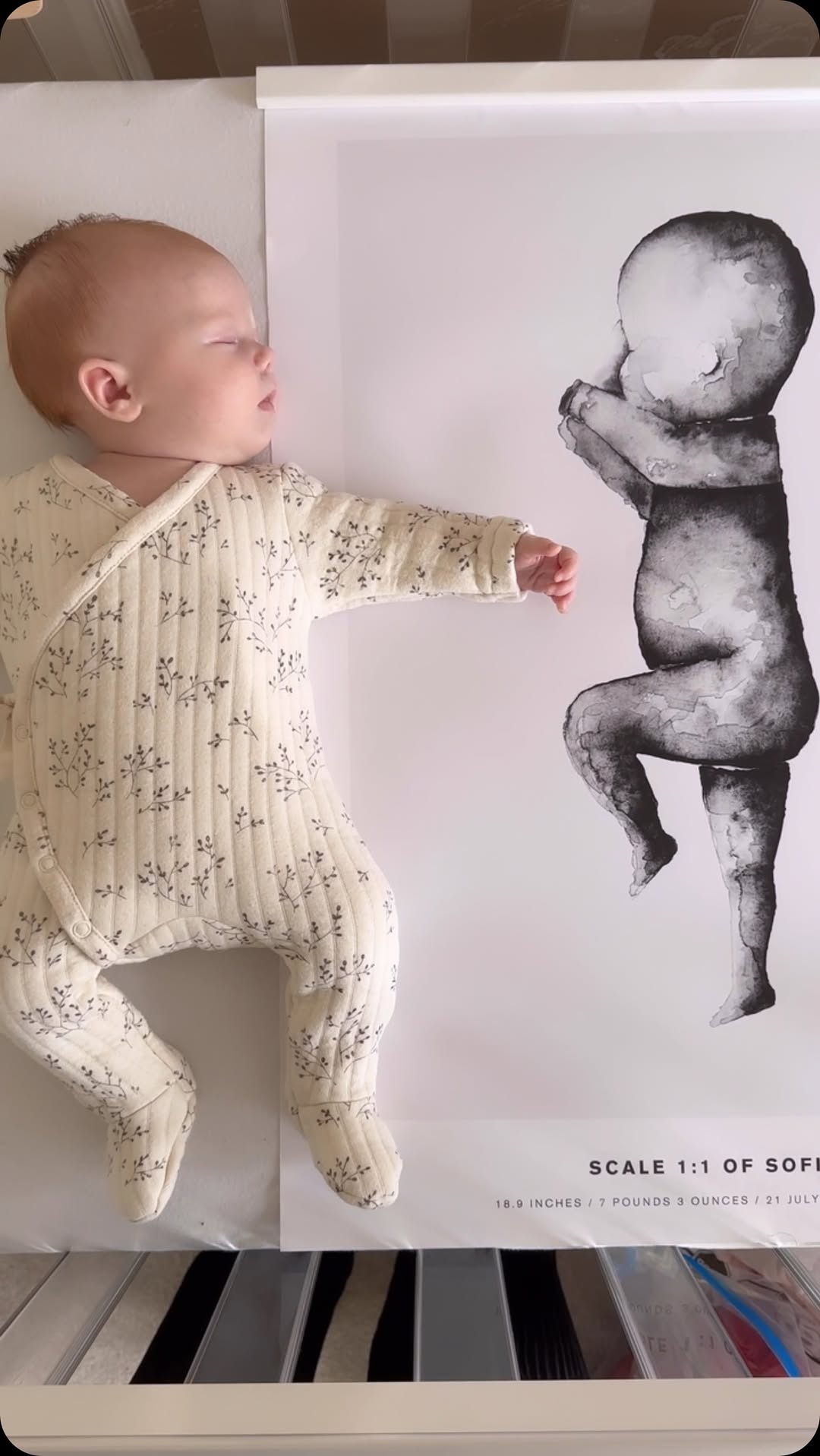 Instagram post by @ourmiracletwins for The Birth Poster. Caption reads: AD - The Birth Poster 🤍

I absolutely love these....
