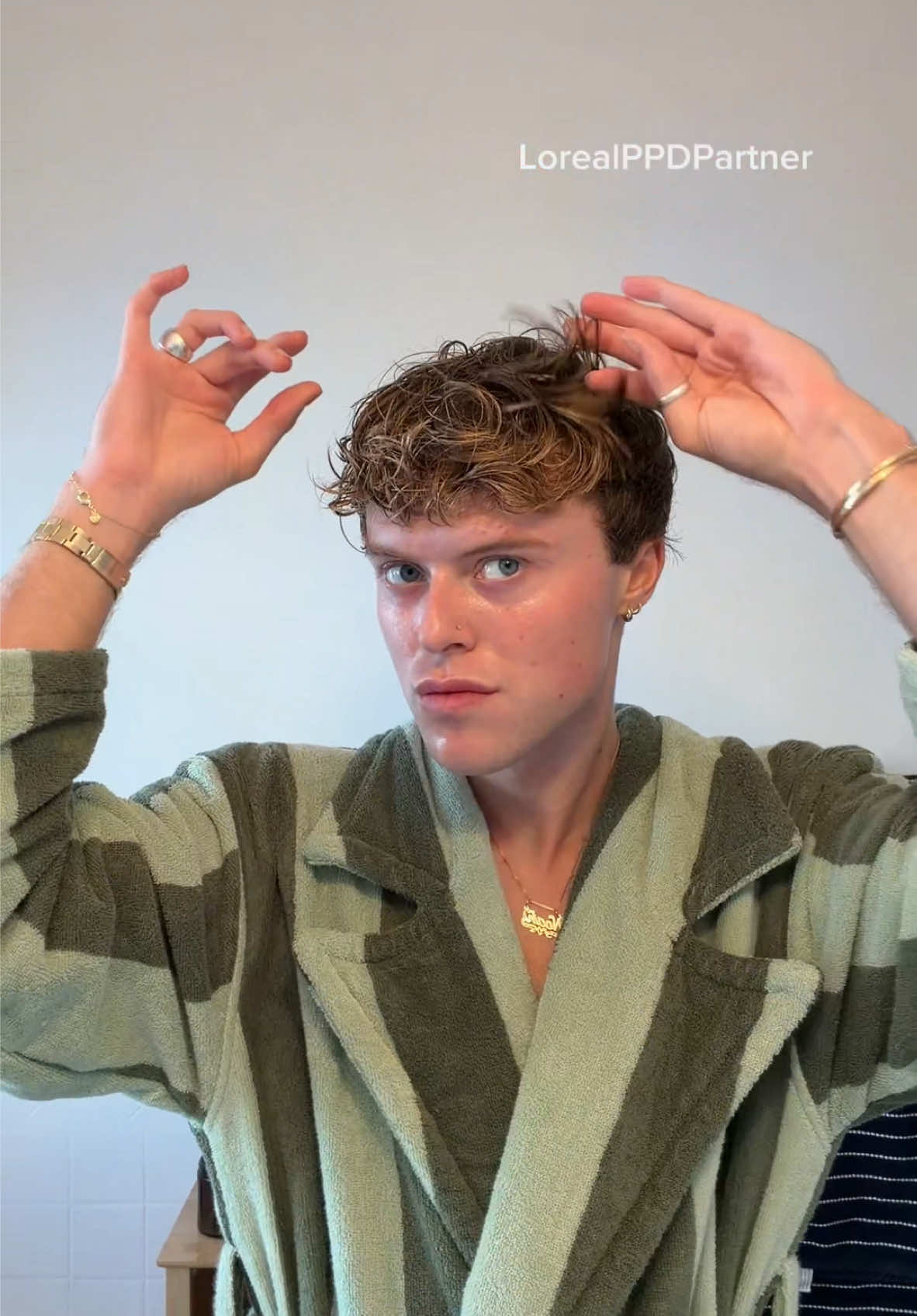 TikTok post by @nmillz1 for Biolage. Caption reads: [...] my fav @L’Oréal Professionnel @Mizani....