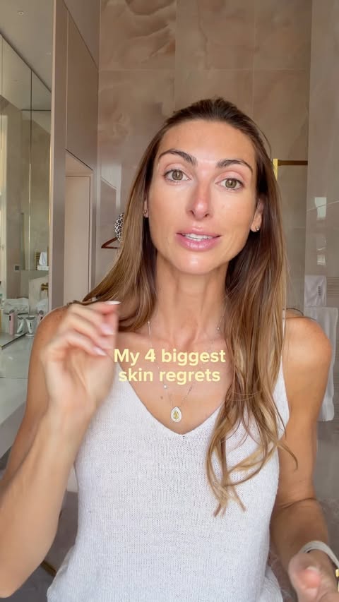 Instagram post by @luisazissman for Dermatica. Caption reads: ad I would 100% recommend @dermatica.skin! Get 50%....