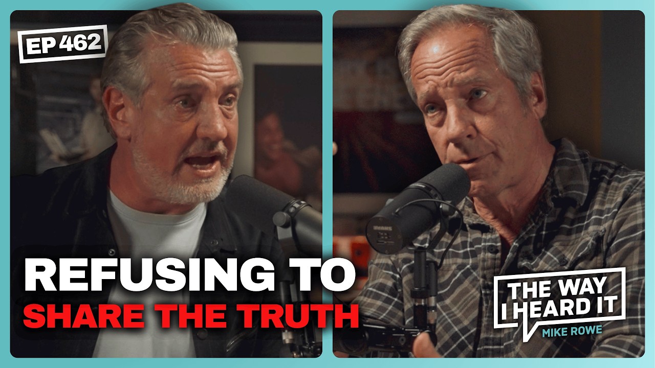 YouTube post by @therealmikerowe for Good Ranchers. Caption reads: What Del Bigtree Did After Doctors Withheld....