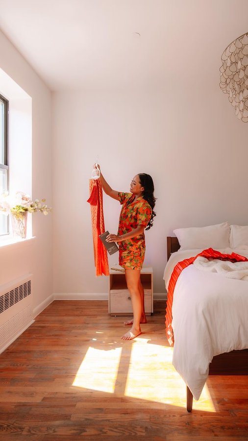 Instagram post by @melaniesutra for Exuviance. Caption reads: 🌟Ever wondered what a day in the life of a....