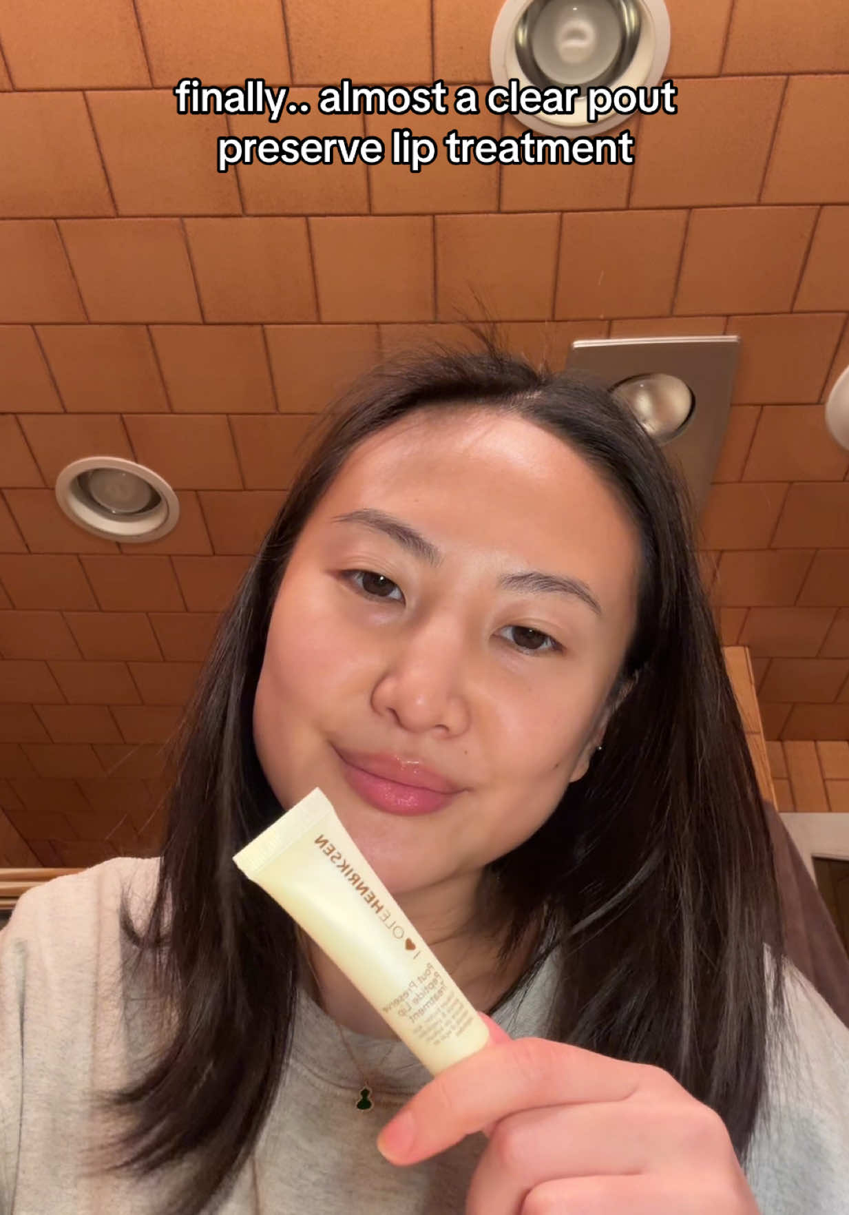 TikTok post by @sunny.tsao for OLEHENRIKSEN. Caption reads: @Olehenriksen so close!! I still love it though....