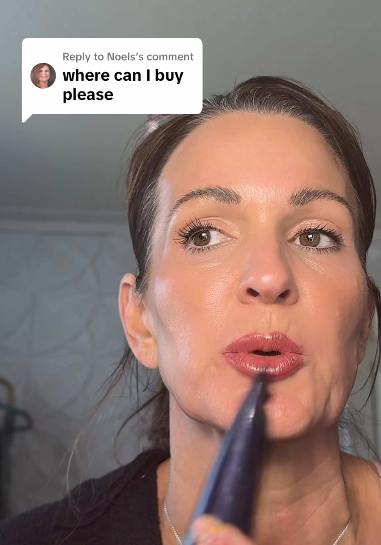 TikTok post by @therealandeerae for Westmore Beauty. Caption reads: [...] the there right now… . @Westmore Beauty....