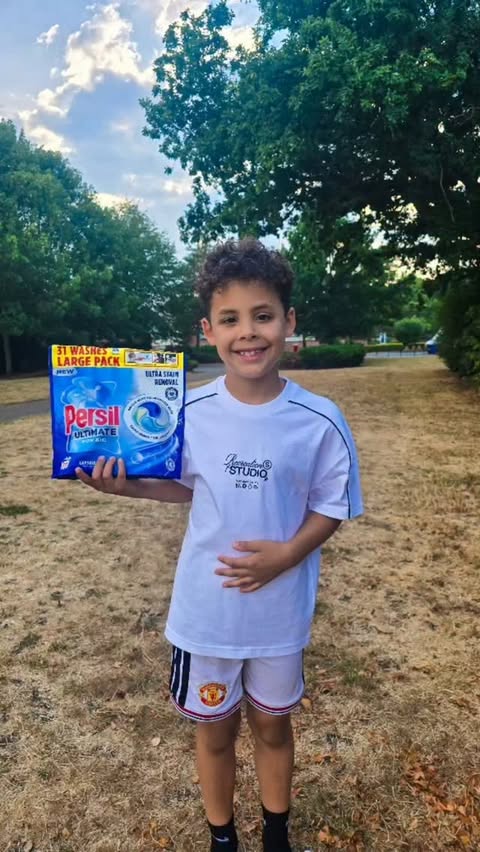 Instagram post by @the_mum_edition for Social Mums. Caption reads: Ad| Levi loves his food, playing outside with Beau....