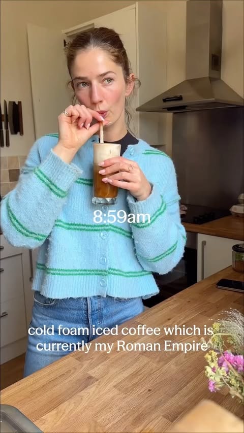 Instagram post by @life_with_tigs_ for Sage Appliances. Caption reads: [...] and I can only celebrate that 🤷‍♀️....