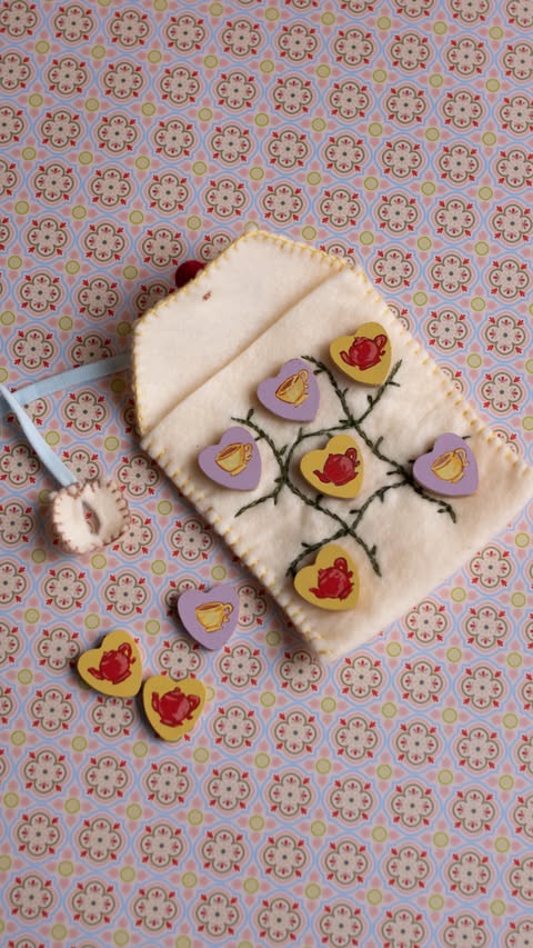 Instagram post by @johanakrasinski_ for Michaels Stores. Caption reads: [...] made completely with supplies from....