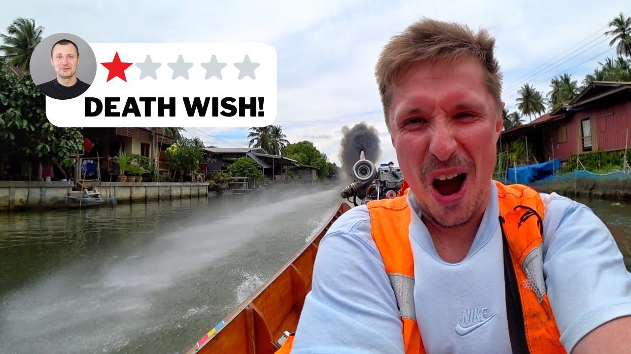 YouTube post by @BackpackerBen for Babbel. Caption reads: The Most Dangerous Thing I’ve Done! .