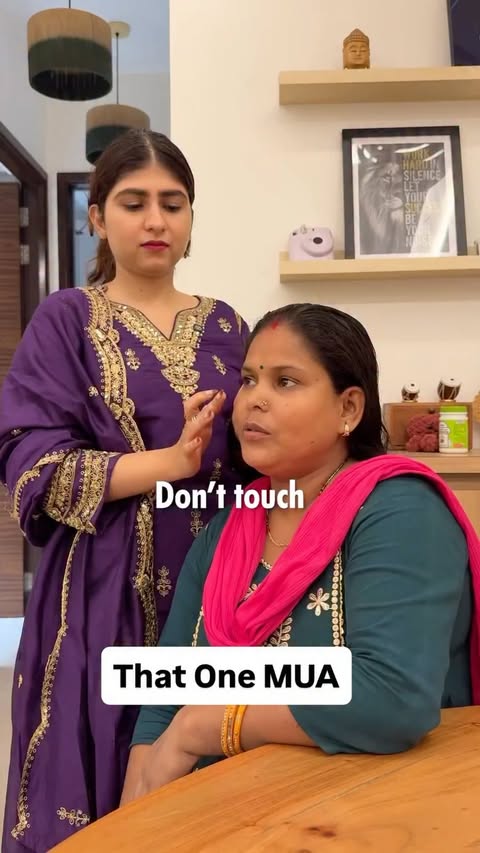 Instagram post by @chandnimimic for Love Beauty and Planet. Caption reads: [...] ekdum gudiyan jaisi dikho with....