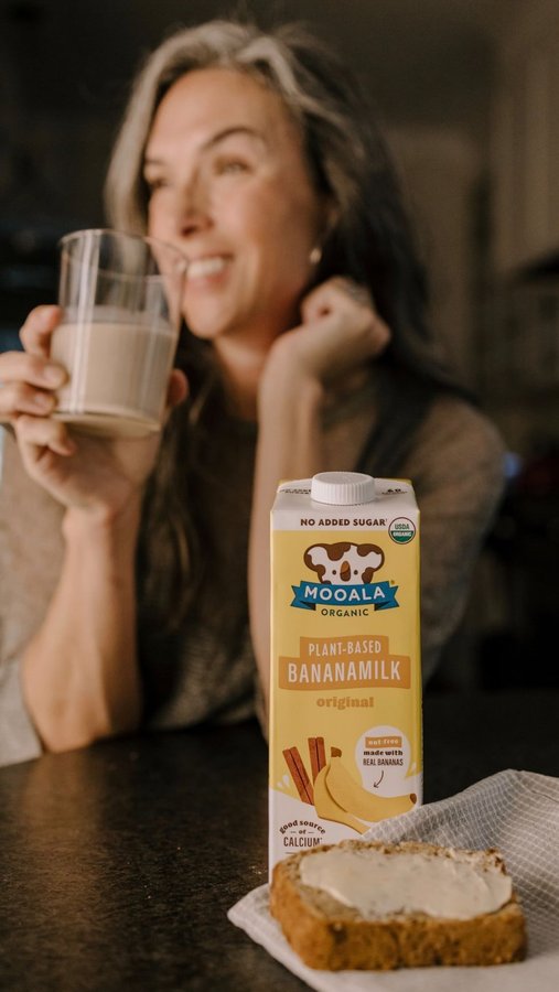 Instagram post by @thenew.knew for Mooala. Caption reads: It’s National 🍌 Day! And what better way to than....