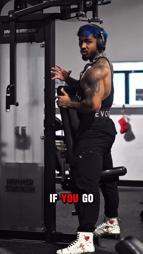 Instagram post by @djsalmoney for Evogen Nutrition. Caption reads: Rear Delts | Understanding Tension Points 🔥

•....