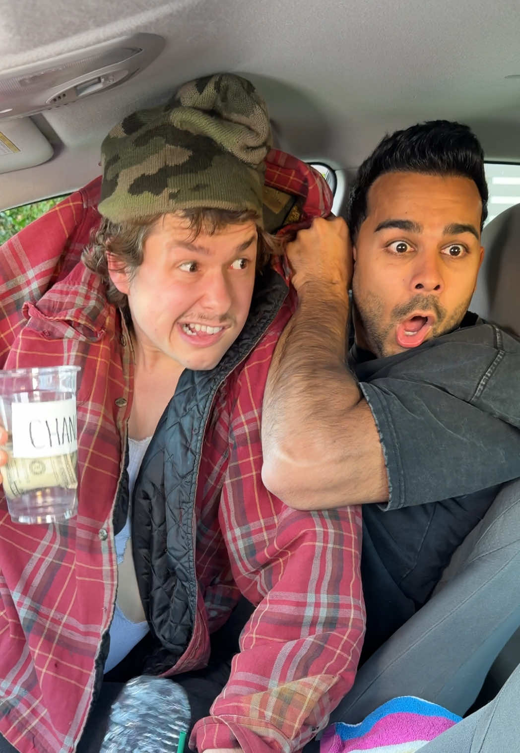 TikTok post by @adamw for Scentiment. Caption reads: When ur friends car is a mess @Scentiment .