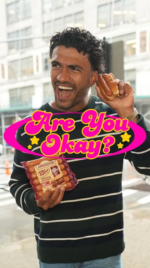 Instagram post by @jiggity.jon for Johnsonville. Caption reads: Jonathon Johnson 🤝 Johnsonville Sausage....