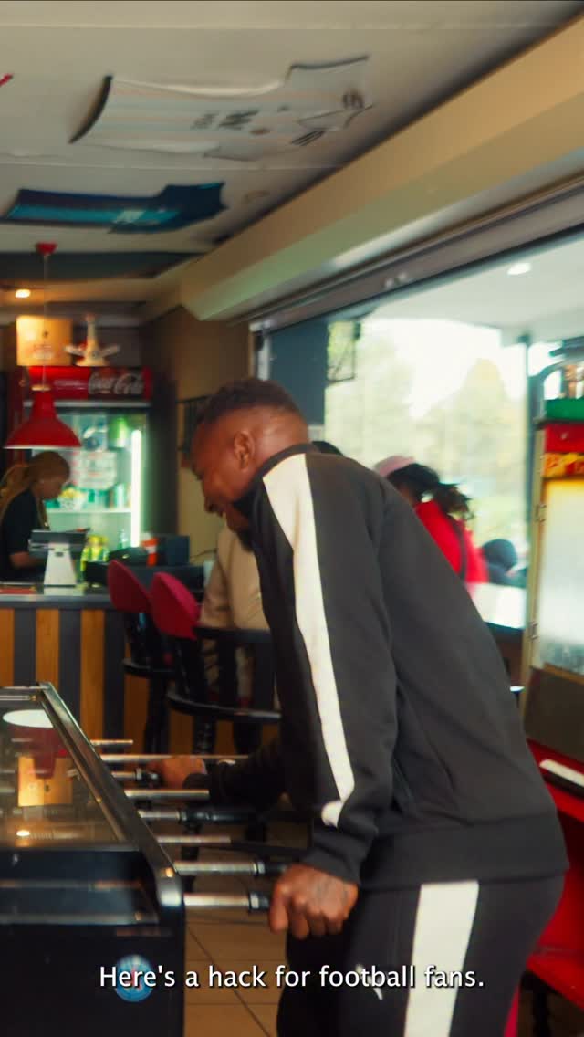 Instagram post by @lebohang_maboe for Opera. Caption reads: Opera Mini’s got me sorted with live scores,....