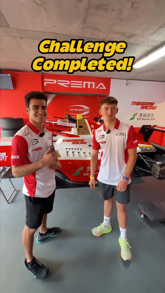 Instagram post by @prema_team for Pirelli. Caption reads: They might be young, but they know their business....