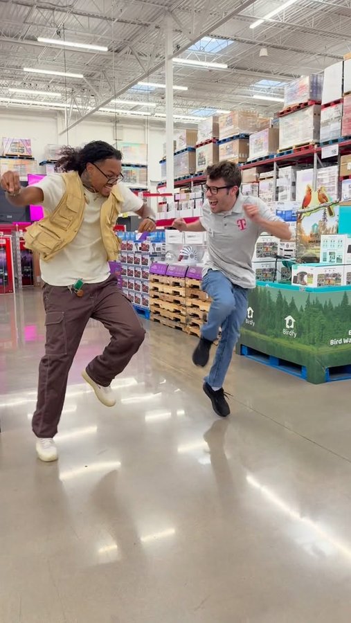 Instagram post by @t.eian for T-Mobile. Caption reads: Yall make sure yall get a phone plan with @tmobile....