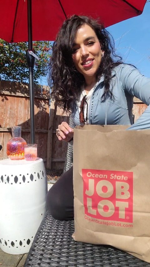 Instagram post by @jennengineer for Ocean State Job Lot Official. Caption reads: #sponsored Spring is here and it's time to spruce....