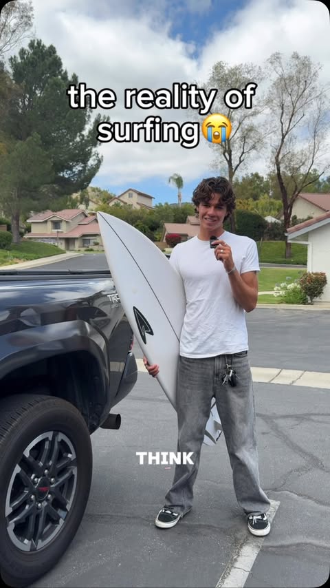 Instagram post by @jonas.meskis for GoGo squeeZ. Caption reads: Surfing can be a battle, but Gogo dairy protein is....