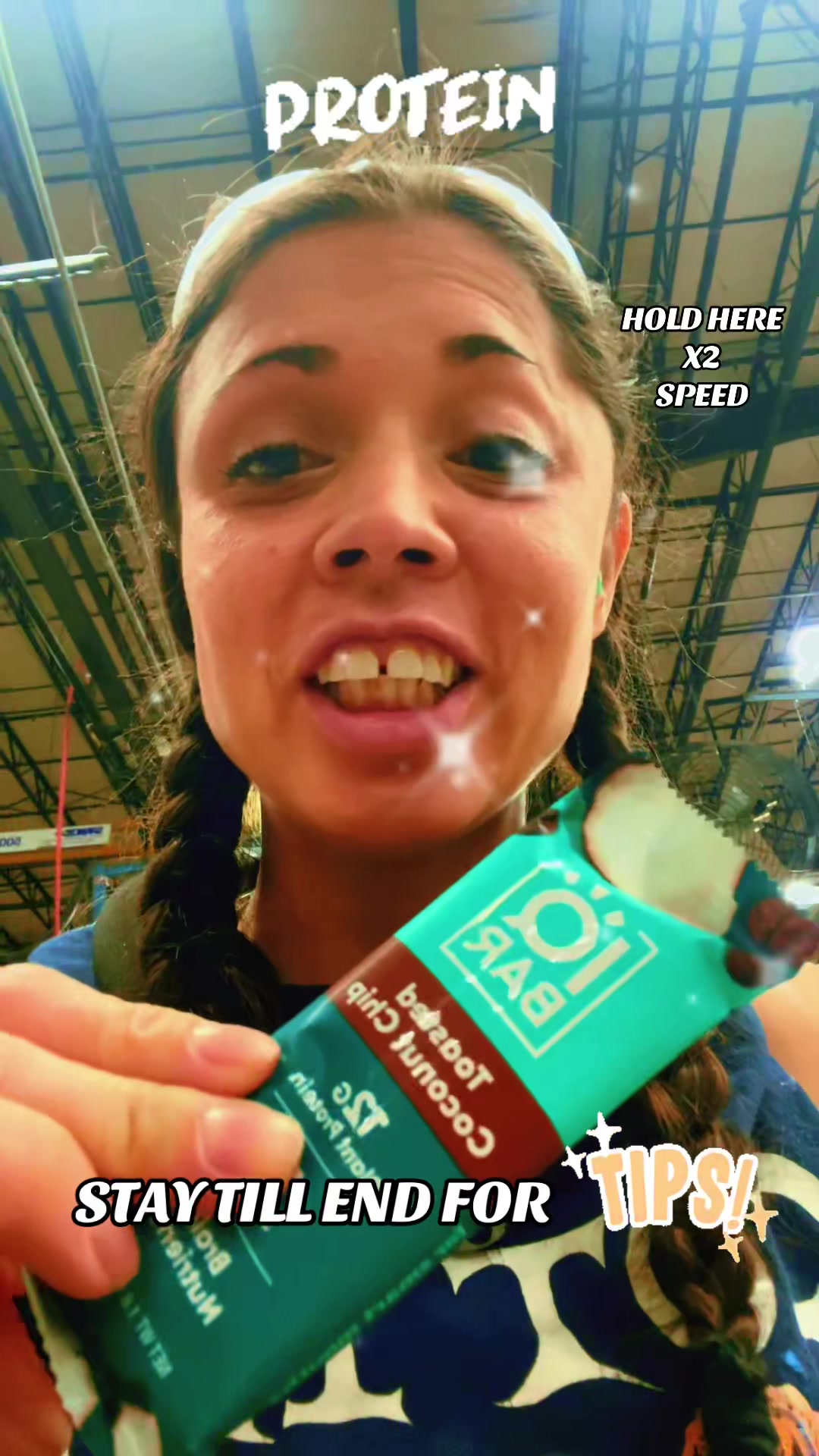 TikTok post by @blingwithjess for IQBAR. Caption reads: The IQBAR Ultimate Sampler Pack is a clean, [...].