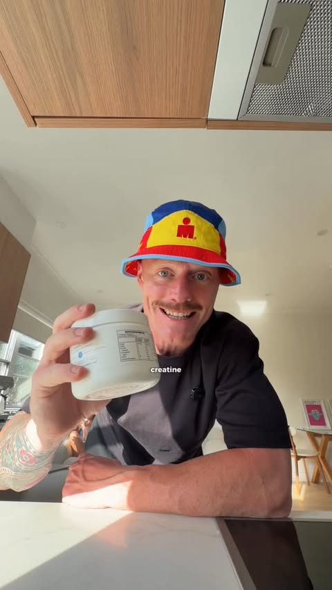 Instagram post by an influencer for Isagenix ANZ. Caption reads: Creatine isn’t just for body builders If you’re an....