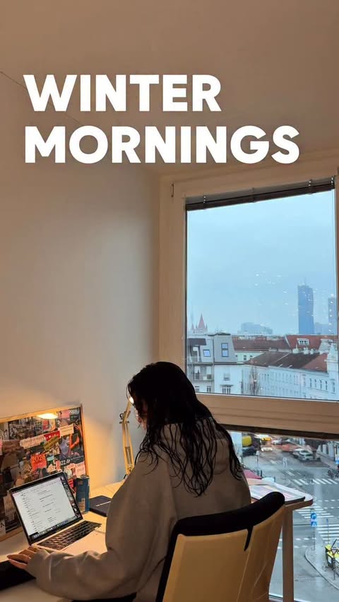 Instagram post by @azraoezz for Laifentech. Caption reads: Busy winter mornings made easier for us girlies....