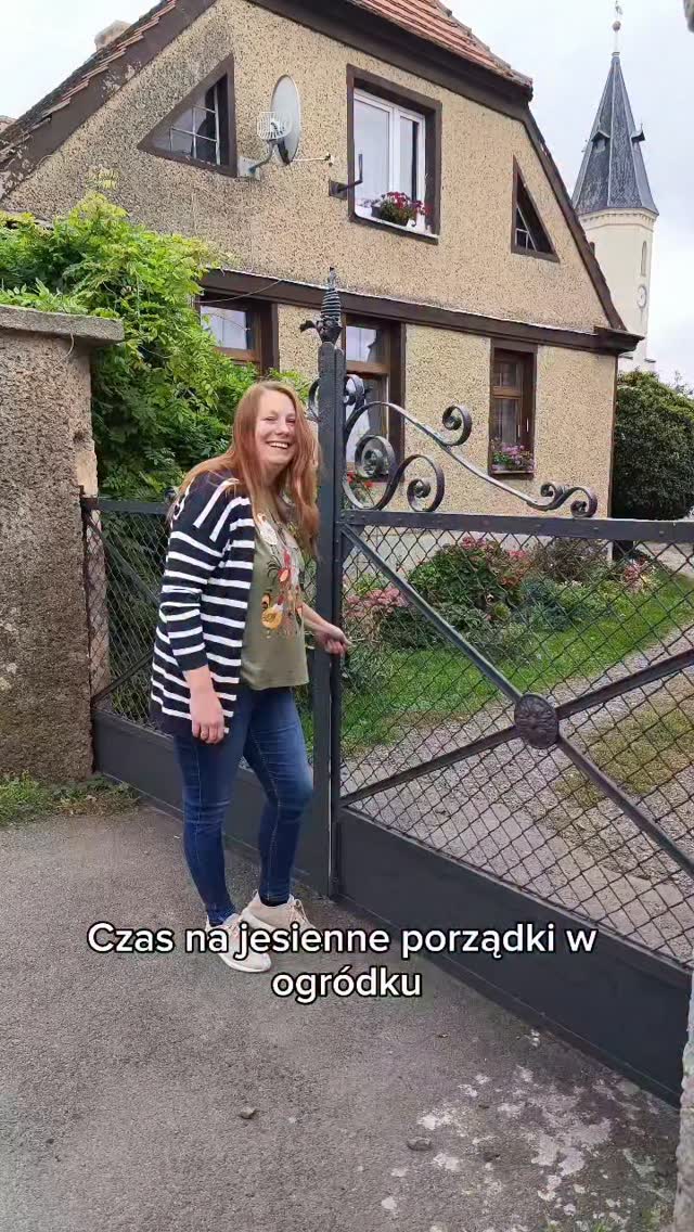 Instagram post by @to_co_lubie_najbardziej_ for Ryobi Tools. Caption reads: Czas na jesienne porządki w ogródku. Przycinanie i....