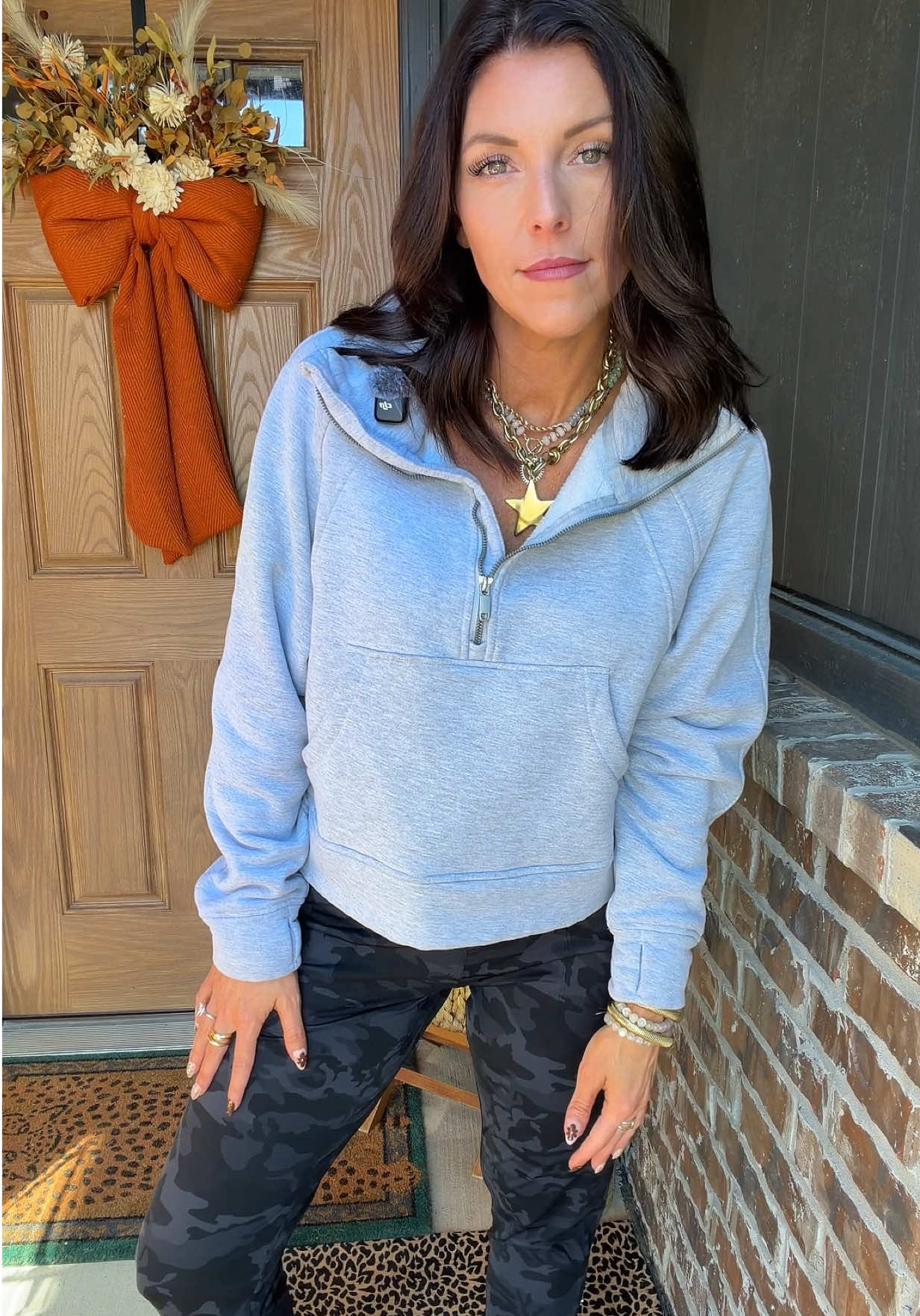 TikTok post by @lifeof.brandi for The Gym People. Caption reads: [...] #falldealsforyou #athleisurewear @THE GYM....