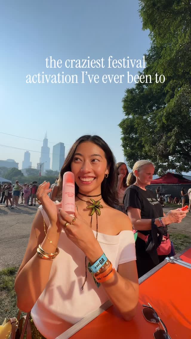 Instagram post by @christy_ix for Ulta Beauty. Caption reads: Festival game changer🧚😌 @ultabeauty....
