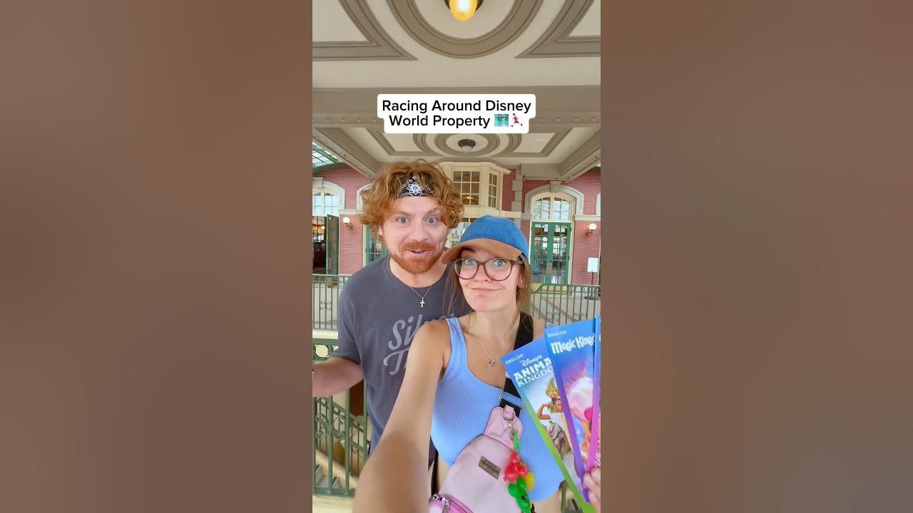 YouTube post by @summmerlyyy for Solelidity. Caption reads: Racing Around Disney World Challenge 😳🏃🏻‍♀️....