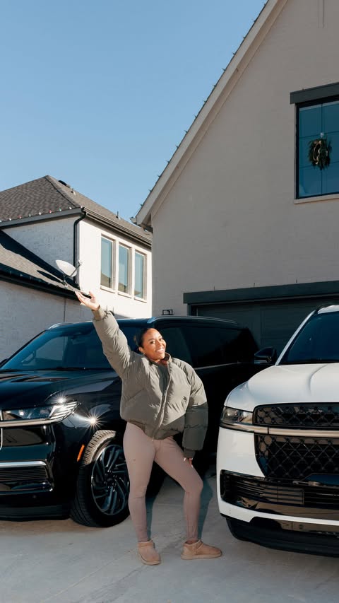 Instagram post by @lifeoftanyamarie for Turo. Caption reads: POV: You’re hosting Christmas and realize you need....