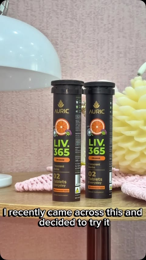 Instagram post by @neneugc22 for Auric. Caption reads: Auric Liv 365- my daily wellness boost Ancient....