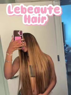 TikTok post by @morbuckzz for Le Beauté. Caption reads: [...] no tangling and true to length @Lebeaute....