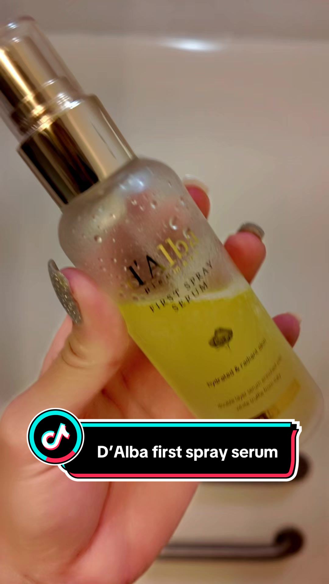 TikTok post by @jinleeloka for iHerb. Caption reads: As the year comes to an end. I just wanted to show....