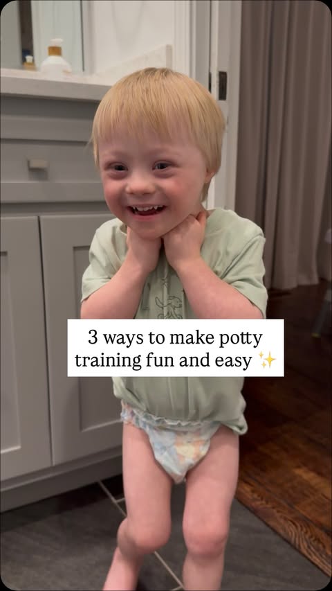 Instagram post by @haliealane for Pampers. Caption reads: Who says potty training can’t be fun? Pampers Easy....