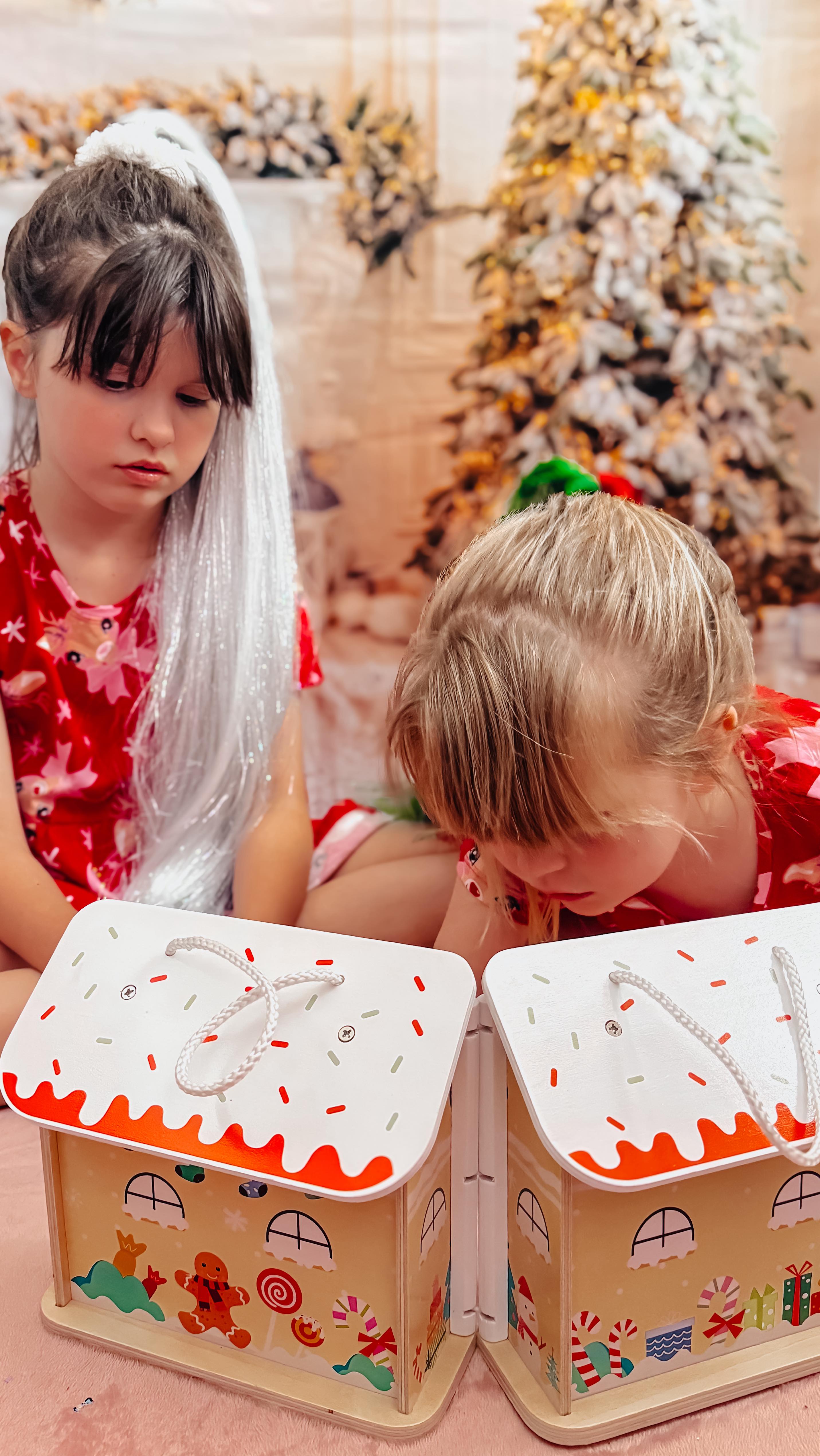 Instagram post by @mermaidhairextensionsau for Montessori Generation. Caption reads: [...] #ChristmasMagic #MontessoriPlay....