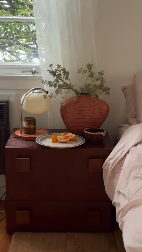 Instagram post by @arud_ for Brooklinen. Caption reads: best in bed with @brooklinen 🛏️ truly never....