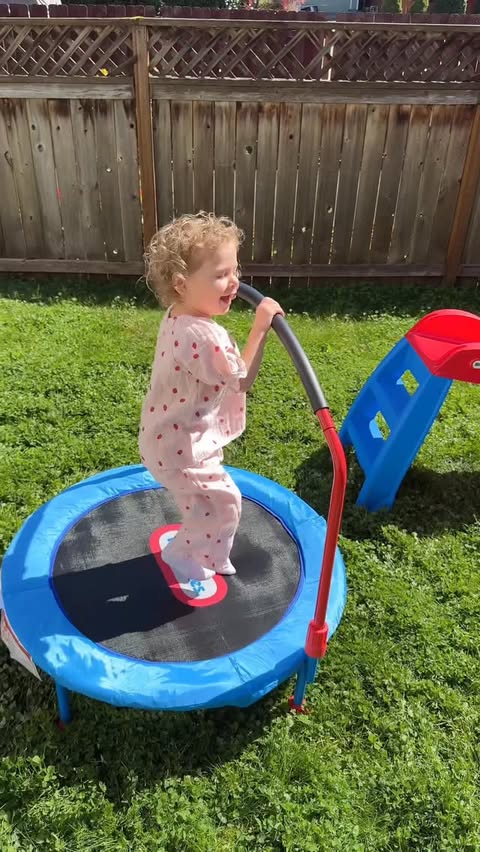 Instagram post by @kristinakking for Little Tikes. Caption reads: [...] outdoor play setup with @officiallittletikes....