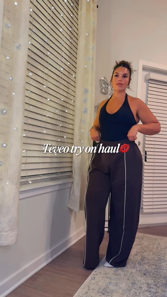 Instagram post by @getfitwjessica for Teveo. Caption reads: Which one would you feel the most confident in?....