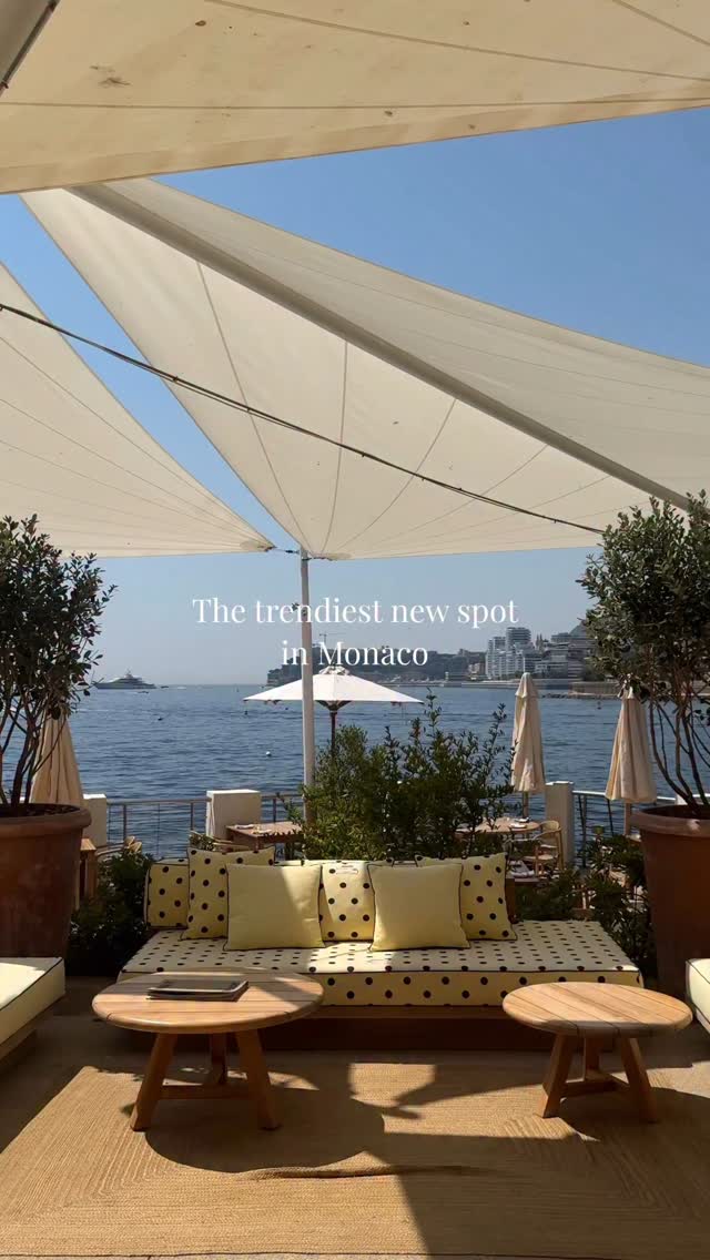 Instagram post by @welikecotedazur for Jacquemus. Caption reads: From Ibiza to Monaco @jondalmontecarlo sets up at....