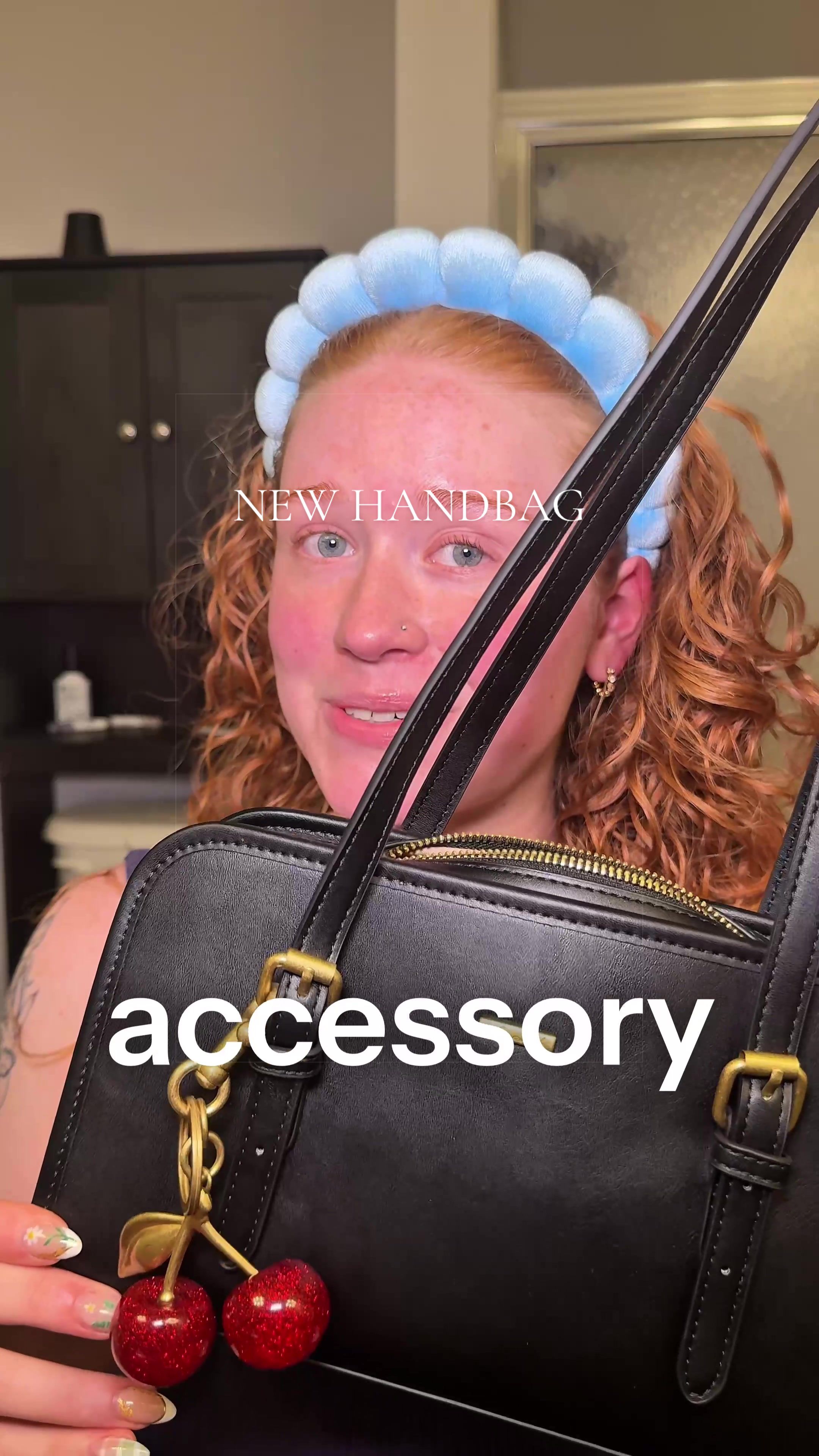 TikTok post by @mollymmcqueen for Lovevook. Caption reads: Obsessed with all things @Lovevook Bags especially....