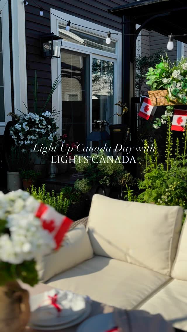 Instagram post by an influencer for Lights Canada. Caption reads: [...] I proudly partnered with @lightscanada.ca to....