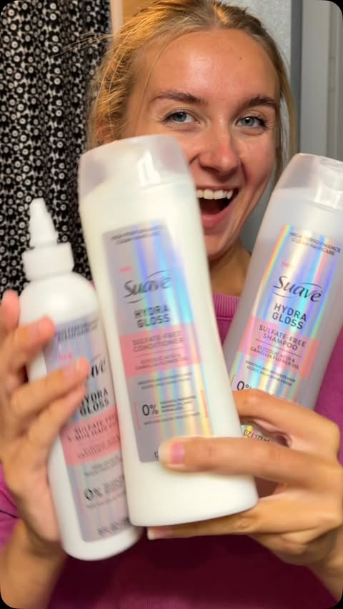 Instagram post by @xmakaylabrooke for Suave. Caption reads: Post ballet hair care with Suave✨💕 @walmart....