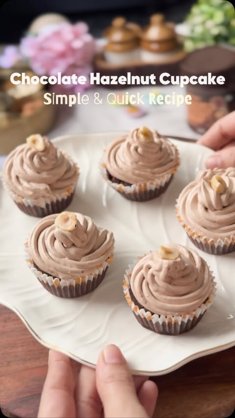 Instagram post by @foodie_gujarati11 for GRITZO. Caption reads: [...] #CupcakeRecipe #EasyBaking....