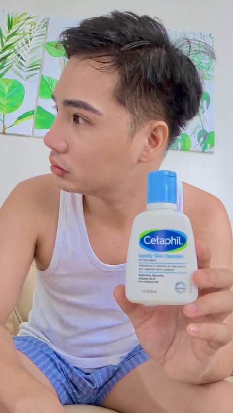 Instagram post by @imjcdimayuga for Cetaphil. Caption reads: [...] it clean, soft, and moisturized with....