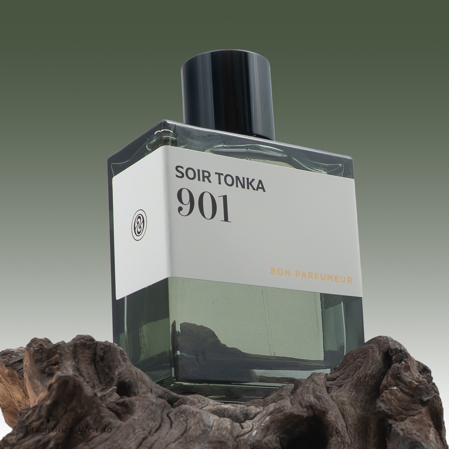 Instagram post by an influencer for Bon Parfumeur. Caption reads: Sour Tonka by @bonparfumeur is lovely. It has an....