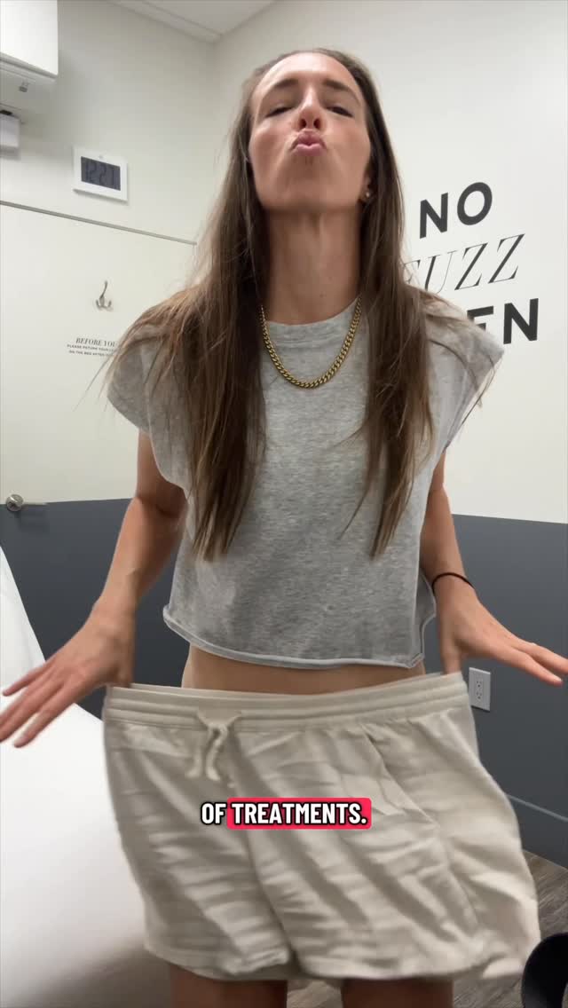 Instagram post by @missrballer for LaserAway. Caption reads: Thank goodness for @laseraway #lapromotion....