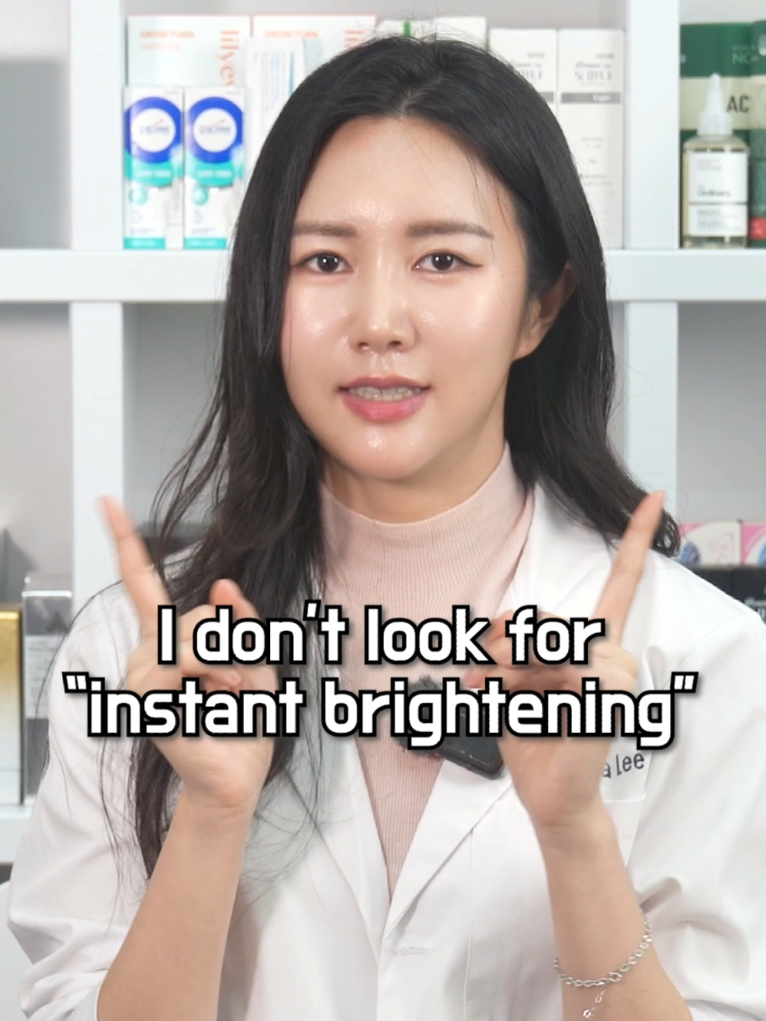 TikTok post by @dana_pharmacist for Laboré Sensitive Skin Expert. Caption reads: Dark spots, uneven tone, or post-acne marks? 👀....